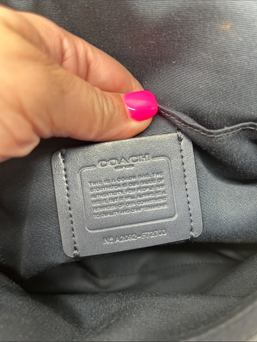 6942 Coach Jes Messenger Bag 956942 - Picture 6 of 13
